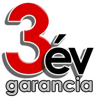 3 év garancia